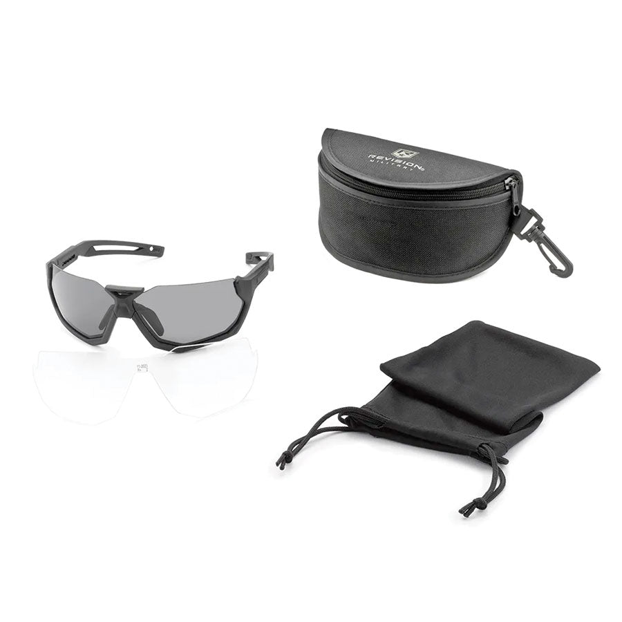 Revision SlingShot Sunglasses 2 Lens Kit - Clear and Smoke-Eyewear-Revision Military-TacSource