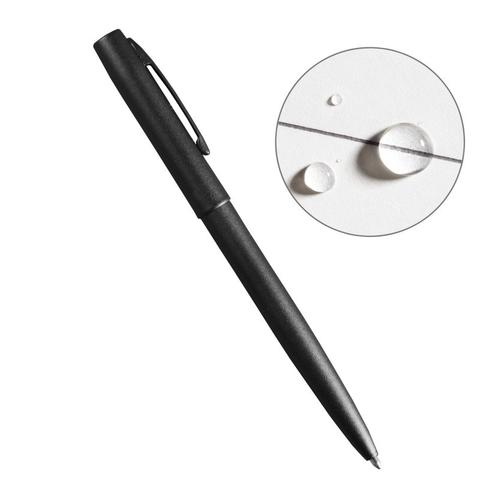 Rite in the Rain All Weather Clicker Metal Pen No. 97 Matte Black-Pens, Notebooks and Stationery-Rite in the Rain-Black-TacSource