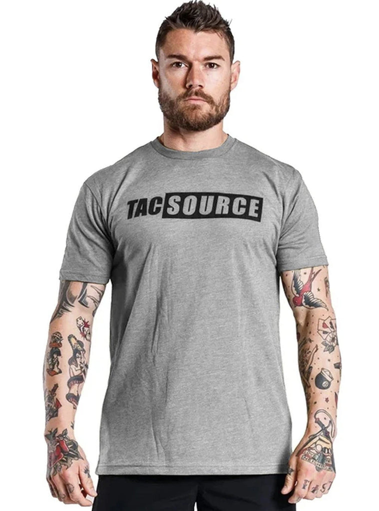 TacSource BBB Tee - Grey-T-Shirt-TacSource-TacSource