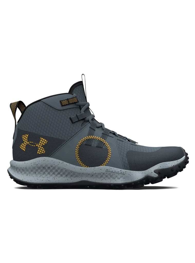 Under Armour Charged Maven Trek Trail Shoes - Gravel/Harbor Blue-Shoes-Under Armour-TacSource