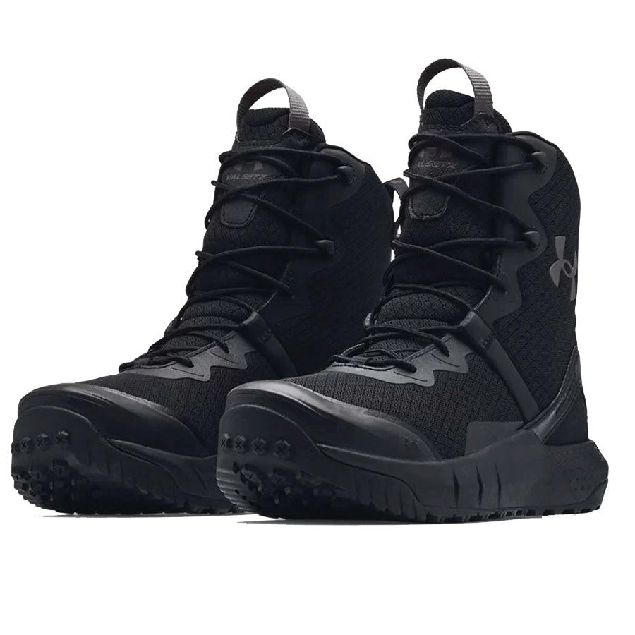 Under Armour Men's Micro G Valsetz Tactical Boot Black-Footwear-Under Armour-TacSource