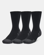 Under Armour Unisex UA Performance Tech 3-Pack Crew Socks-Socks-Under Armour-TacSource