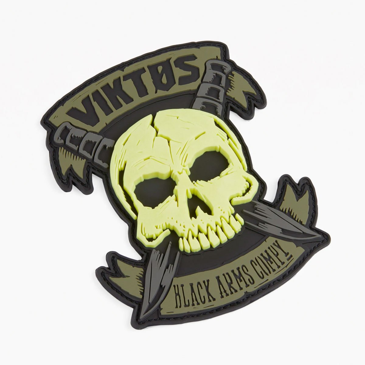 VIKTOS Kbarred Moralpha Patch-Morale Patches-VIKTOS-Glow-TacSource