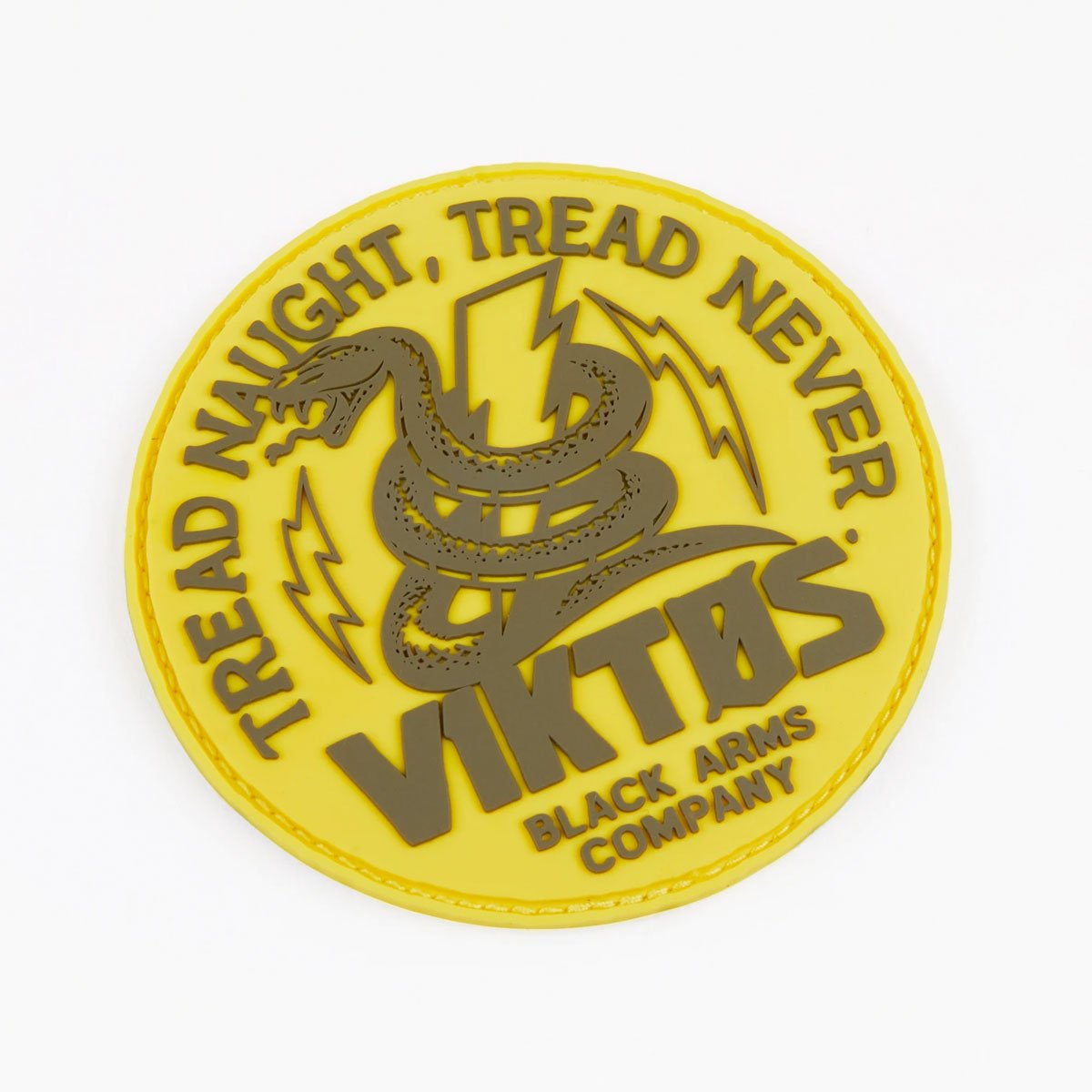 VIKTOS Snakebolt Moralpha Patch Yellow-Morale Patches-VIKTOS-TacSource